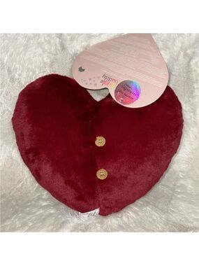 Snuggle Buddies Warm Me I’m Yours Dark Red Heart Removable Heatable Belly